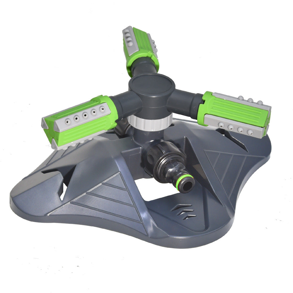 360 Degree Rotating Sprinkler for efficient lawn watering and garden hydration.