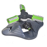 360 Degree Rotating Sprinkler for efficient lawn watering and garden hydration.
