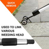 Portable Gardening Tools Yard Lawn Trimmer for quick weed removal and root penetration on sidewalks and patios.