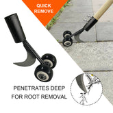 Portable Gardening Tools Yard Lawn Trimmer for quick weed removal and root penetration on sidewalks and patios.