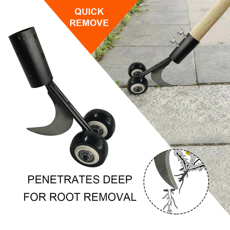Portable Gardening Tools Yard Lawn Trimmer for quick weed removal and root penetration on sidewalks and patios.