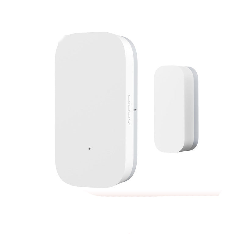 Door and window sensor, WiFi door magnetic alarm for home security, detecting door and window openings.