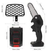 Portable Electric Chainsaw Handheld Electric Pruning Saw with powerful motor and wear-resistant chain.