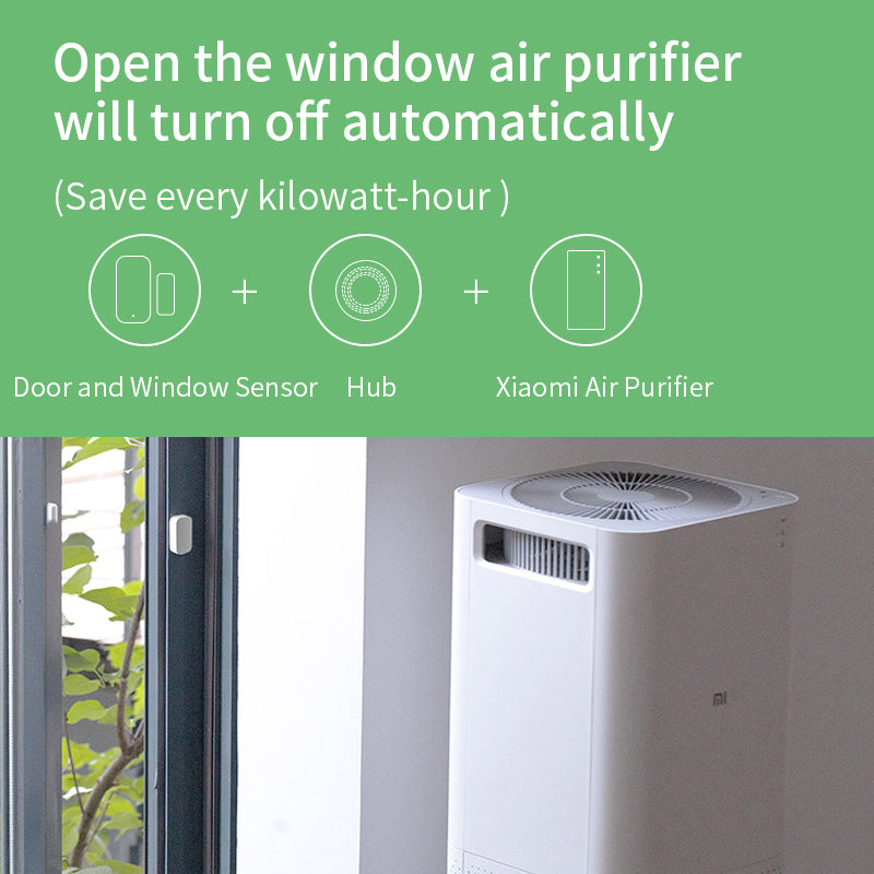 Door and window sensor, WiFi door magnetic alarm for home security, detecting door and window openings.